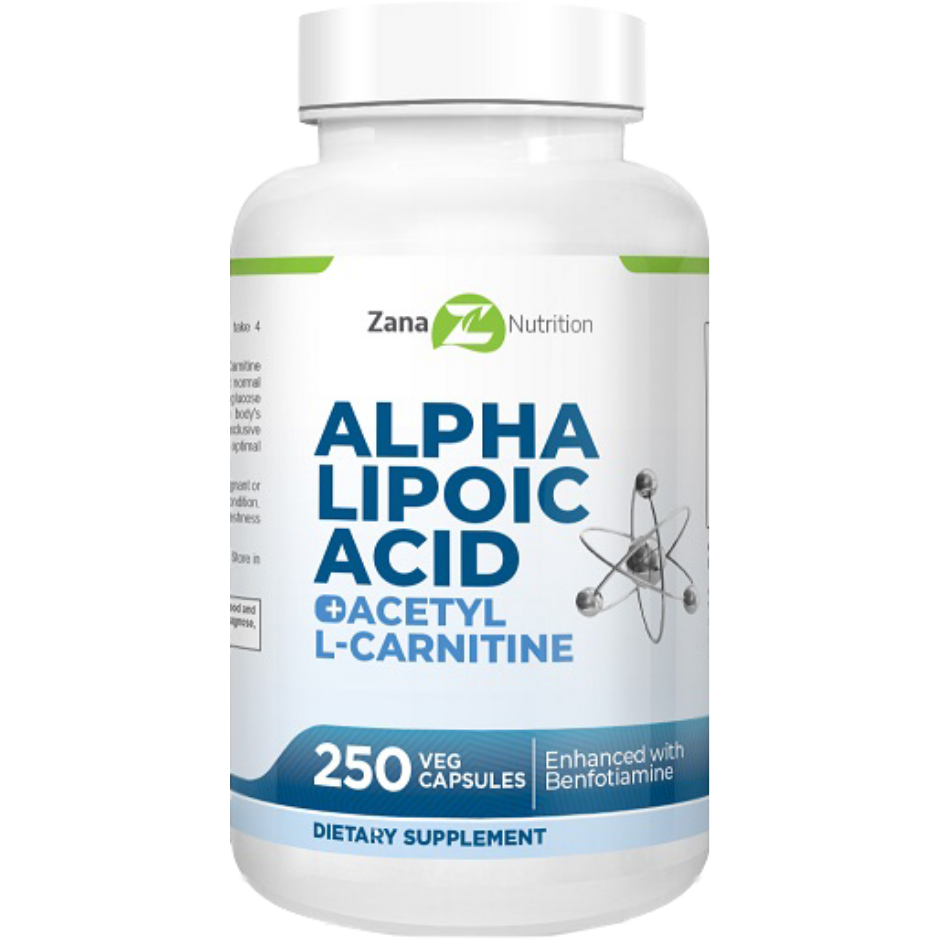 Alpha Lipoic Acid & Acetyl L-Carnitine for Healthy Nerve Function